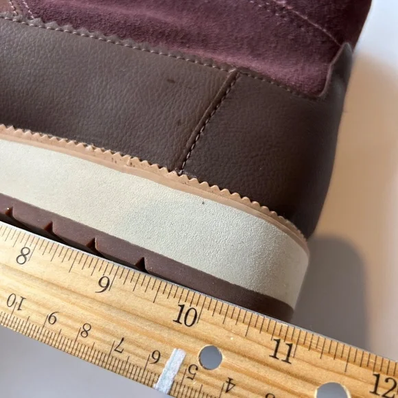 Tom’s Mesa brown hiking boots women’s Size 9 - Picture 3 of 10